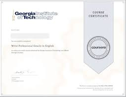 Certificate Khóa Học