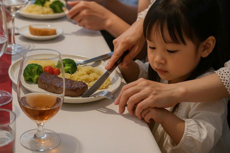 Lễ nghi trên bàn ăn - Table manners (Kid)